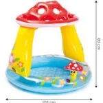 Dmuchany basenik w kształcie muchomora - Intex 5 5 286