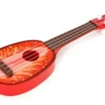 Ukulele gitara dla dzieci cztery struny truskawka - ECOTOYS 5 5 453