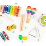 Zestaw muzyczny 14 instrumentów + torba - ECOTOYS 6 6 145