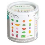 Drewniane owoce do krojenia 20 el.- ECOTOYS 6 6 97