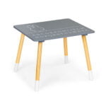 Stół stolik + 2 krzesła meble dla dzieci - ECOTOYS 8 8 172