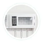 Drewniana kuchnia dla dzieci światło led + garnki - ECOTOYS 9 9 132