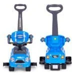 Jeździk chodzik pchacz niebieski - Multistore 9 9 9