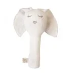 Grzechotka Linen White - Baby Steps 1 Grzechotka Linen White