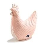 Poduszka Kura Babci Dany Minky FROGS BLOOM - La Millou 1 Poduszka Kura Babci Dany Minky FROGS BLOOM