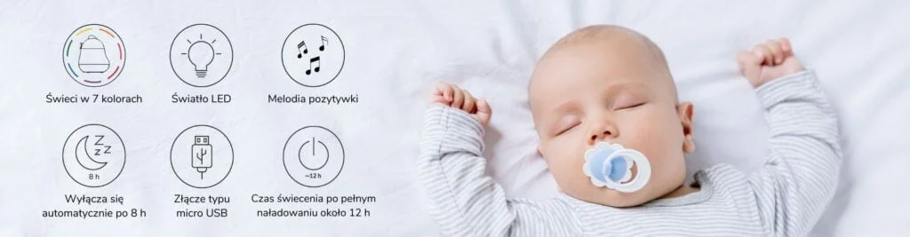 Kurczaczek Lampka z Pozytywką Różowa 
