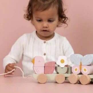 Zabawki i akcesoria dla dzieci Legnica 7 Pociąg Flowers & Butterflies