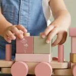 Pociąg Pociąg Róż - Little Dutch 3 Pociąg Róż Little Dutch