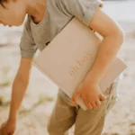 Pamiętnik chłopca oh boy Cream Linen - Mommy planner 2 Pamiętnik chłopca oh boy Cream Linen