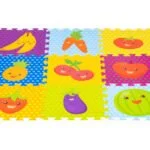 Mata piankowa dla dzieci owoce - IPLAY 2 2 16