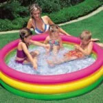 Basen dmuchany dla dzieci tęcza - INTEX 2 2 31