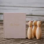 Pamiętnik chłopca oh boy Cream Linen - Mommy planner 1 Pamiętnik chłopca oh boy Cream Linen