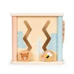 Drewniana kostka edukacyjna sorter klocki - ECOTOYS 3 3 28