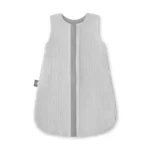 Dwustronny Śpiworek Muślinowy (0-4m) Dark Grey