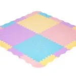 Mata piankowa kolorowa dla dzieci z płotkiem - IPLAY 5 5 20