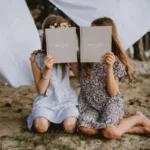 Pamiętnik chłopca oh boy Cream Linen - Mommy planner 25 Pamiętnik dziewczynki oh girl Classic Linen