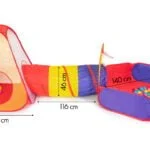 Namiot plac zabaw suchy basen + piłeczki - IPLAY 16 8