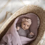 Rożek muślinowy Petrol - Sleepee 6 Rożek muślinowy Rose - Sleepee