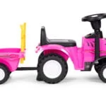Jeździk traktor z przyczepką różowy - Multistore 3 3 29