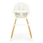 Krzesełko do karmienia dzieci kremowe - ECOTOYS 4 4 9