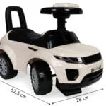 Jeździk dla dzieci Range Rover biały - Multistore 5 5 21