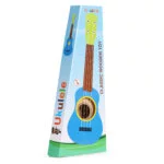 Gitara ukulele dla dzieci drewniana 4 struny nylon - ECOTOYS 5 5 35