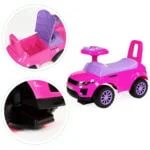 Jeździk dla dzieci Range Rover różowy - Multistore 5 6 19