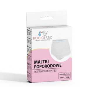 Majtki poporodowe siateczkowe XL