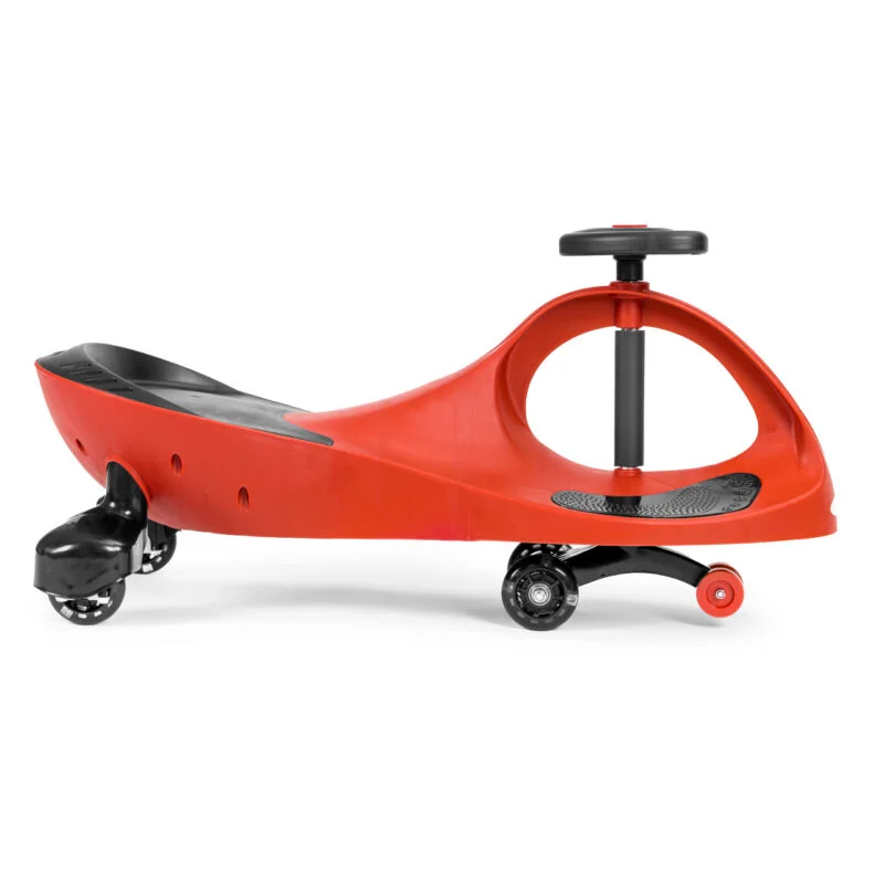 Jeździk grawitacyjny dla dzieci koła LED czerwony Jeździk grawitacyjny dla dzieci koła LED czerwony