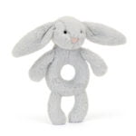 Króliczek grzechotka srebrna 18cm - Jellycat 1 export 577