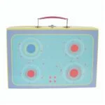 Tęczowe wróżki zestaw do herbaty w walizeczce 12 elementów