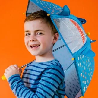 Rekin parasolka zmieniająca kolory z okienkiem 3D