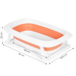 Wanienka dla dzieci krówka pomarańczowa - ECOTOYS 10 10 1