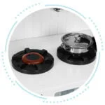 Drewniana kuchnia piekarnik palniki mikrofala - ECOTOYS 4 4 8