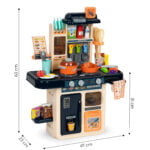 Kuchnia dla dzieci z generatorem pary granatowa - MULTISTORE 5 5 21