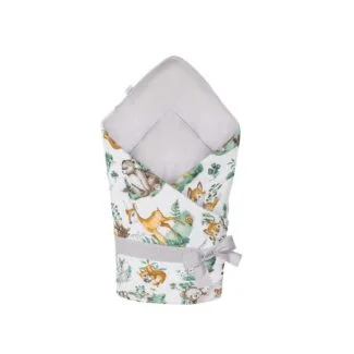 Rożek Bawełniany 80x80 Leśne Zwierzaki - Bocioland