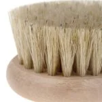 Drewniana szczotka do włosów na ciemieniuchę duża - Bocioland