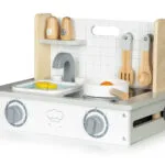 Drewniana kuchenka mini z akcesoriami - ECOTOYS 5 5 3