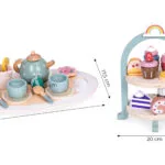 Serwis do herbaty kawy z ciastkami - Ecotoys 5 5 36