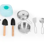 Kuchnia błotna outdoor dla dzieci drewno jodłowe - ECOTOYS 6 6 11