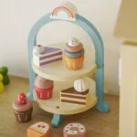 Serwis do herbaty kawy z ciastkami - Ecotoys 7 7 36