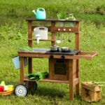 Kuchnia błotna outdoor dla dzieci drewno jodłowe - ECOTOYS 9 9 7