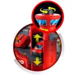 Garaż samochodowy straż pożarna + helikopter - Multistore 2 2 13