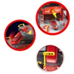 Garaż samochodowy straż pożarna + helikopter - Multistore 3 3 11