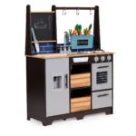 Duża drewniana kuchnia dla dzieci akcesoria - ECOTOYS 2 2 9