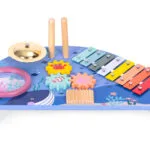 Stolik z instrumentami motyw morski - ECOTOYS 4 4 6