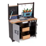 Duża drewniana kuchnia dla dzieci akcesoria - ECOTOYS 4 4 9