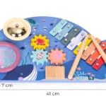 Stolik z instrumentami motyw morski - ECOTOYS 7 7 5