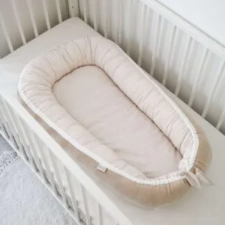 kokon niemowlęcy Dots & Beige