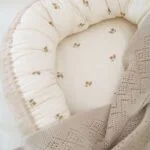 Kokon niemowlęcy Cranberry & Ivory - Tiny Star 6 Kokon niemowlęcy Cranberry & Ivory- Tiny Star